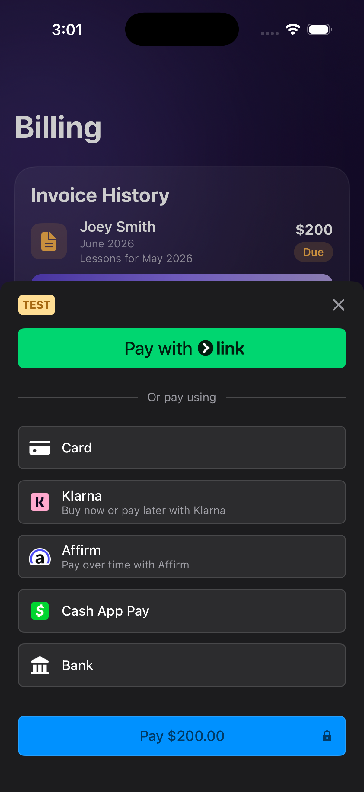 Family Billing